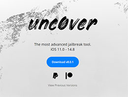 Unc0ver 8.0.0 更新：支持 iOS 14.6-14.8、A12-A13 iPhone 越狱